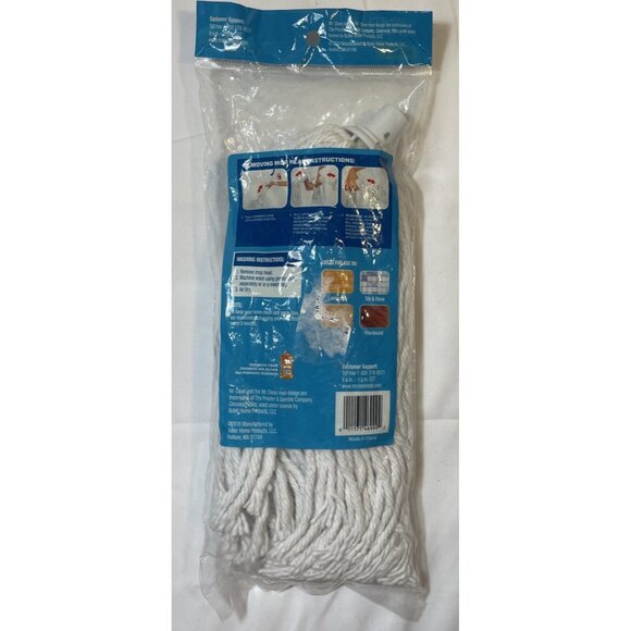 Mr. Clean Wring Clean Cotton Mop Head White Refill - Picture 3 of 4